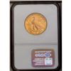 Image 2 : 	1910-D $10 MS62 NGC. Lustrous yellow-gold surfaces wit 1910-D
