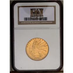 	1910-D $10 MS62 NGC. Both sides of this example are li 1910-D