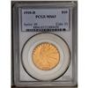 Image 1 : 	1910-D $10 MS63 PCGS. Softly frosted luster highlights 1910-D