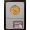 Image 2 : 	1911 $10 MS62 NGC. Frosty yellow-gold luster with hint 1911