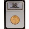 	1912 $10 MS62 NGC. Frosty yellow-gold surfaces with li 1912