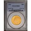 Image 1 : 	1913 $10 MS62 PCGS. Both sides are fully lustrous with 1913