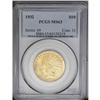 Image 1 : 	1932 $10 MS63 PCGS. The bright surfaces exhibit good c 1932
