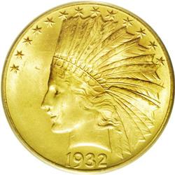 	1932 $10 MS64 PCGS. It is generally known that many, i 1932