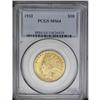 Image 3 : 	1932 $10 MS64 PCGS. While the 1932 Indian Head ten dol 1932