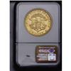 Image 2 : 	1862-S $20 XF40 NGC. 1862-S