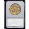 Image 4 : 	1864-S $20 AU58 NGC. Luster is plentiful, but not suff 1864-S