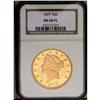 Image 1 : 	1877 $20 MS60 Prooflike NGC. This is an appealing proo 1877
