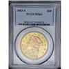 Image 3 : 	1883-S $20 MS63 PCGS. This is a remarkable example and 1883-S