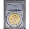 Image 3 : 	1884-S $20 MS63 PCGS. Sharply struck except for a few 1884-S