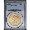 Image 3 : 	1884-S $20 MS64 PCGS. Despite a plentiful mintage for 1884-S