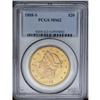 Image 1 : 	1888-S $20 MS62 PCGS. A frosty Mint State example with 1888-S