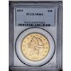 Image 3 : 	1893 $20 MS64 PCGS. While the 1893 half eagle and eagl 1893