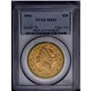 Image 1 : 	1894 $20 MS63 PCGS. Splendid orange and lime alternate 1894