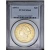 Image 3 : 	1895-S $20 MS64 PCGS. An attentively struck and expect 1895-S