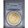 	1896 $20 MS63 PCGS. Breen-7322. The date is nicely rep 1896