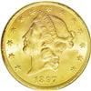 	1897 $20 MS64 ANACS. Both sides are richly colored in 1897
