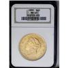 Image 3 : 	1899 $20 MS65 NGC. The Florida grading service has onl 1899