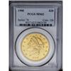 	1900 $20 MS62 PCGS. Lovely lime-gold coloration adorns 1900