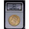 	1900 $20 MS63 NGC. Great color with clean fields. A sm 1900