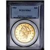 Image 1 : 	1901 $20 MS63 PCGS.From The Jackson Hole Collection. 1901