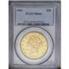 Image 1 : 	1903 $20 MS64 PCGS. This beautiful and lustrous honey- 1903