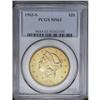 	1903-S $20 MS63 PCGS. Lovely yellow-gold and peach ton 1903-S