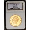 Image 1 : 	1904 $20 MS63 Prooflike NGC. This is a splendid exampl 1904