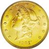 Image 1 : 	1905 $20 MS62 PCGS. After producing the prodigious sum 1905