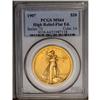 Image 3 : 	1907 $20 HR, Flat MS64 PCGS.From The Jackson Hole Coll 1907