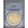 	1908 $20 No Motto MS65 PCGS. A sterling Gem example of 1908