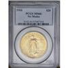 Image 3 : 	1908 $20 No Motto MS66 PCGS. A satiny Gem with frosty 1908
