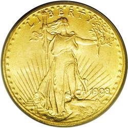 	1908 $20 No Motto, Wells Fargo MS66 PCGS. Short Rays O 1908