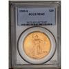 Image 3 : 	1909-S $20 MS65 PCGS. A lustrous and sharply struck ex 1909-S