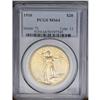 	1910 $20 MS64 PCGS. Nice definition shows on Liberty'' 1910