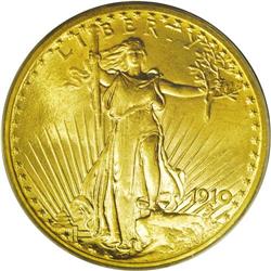 	1910 $20 MS65 PCGS.From The Jackson Hole Collection. 1910