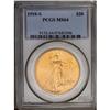 	1910-S $20 MS64 PCGS. The warm, honey-gold surfaces di 1910-S