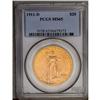 Image 1 : 	1911-D $20 MS65 PCGS. This lustrous and well struck pi 1911-D