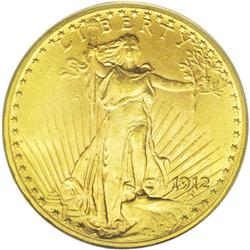 	1912 $20 MS64 PCGS. Walter Breen (1988) notes that 191 1912