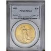 Image 3 : 	1913 $20 MS64 PCGS.From The Jackson Hole Collection. 1913