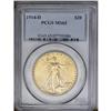 Image 3 : 	1914-D $20 MS65 PCGS. This alluring Gem specimen offer 1914-D