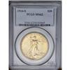 	1914-S $20 MS62 PCGS.From The Jackson Hole Collection. 1914-S