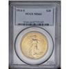 Image 1 : 	1914-S $20 MS64 PCGS. Somewhat weakly struck, but nice 1914-S