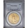 	1914-S $20 MS64 PCGS.From The Jackson Hole Collection. 1914-S