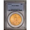 Image 3 : 	1914-S $20 MS66 PCGS. Rich yellow-gold luster with spl 1914-S