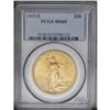 	1915-S $20 MS65 PCGS. This lustrous orange-gold Gem ha 1915-S