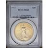 Image 3 : 	1922 $20 MS65 PCGS. Boldly defined for this lesser see 1922
