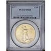 Image 3 : 	1922 $20 MS65 PCGS. A satiny Gem with lustrous orange- 1922