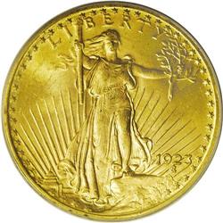 	1923 $20 MS65 PCGS.From The Jackson Hole Collection. 1923