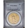 Image 1 : 	1924 $20 MS64 PCGS. Boldly struck with softly frosted 1924